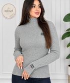 گپ یقه ایستاده فینگردار گلدوزی miu miu